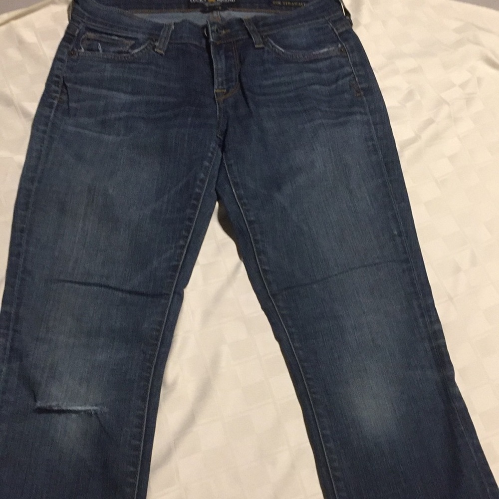 Lucky Brand Zoe Straight 4/27 - Picture 6 of 7